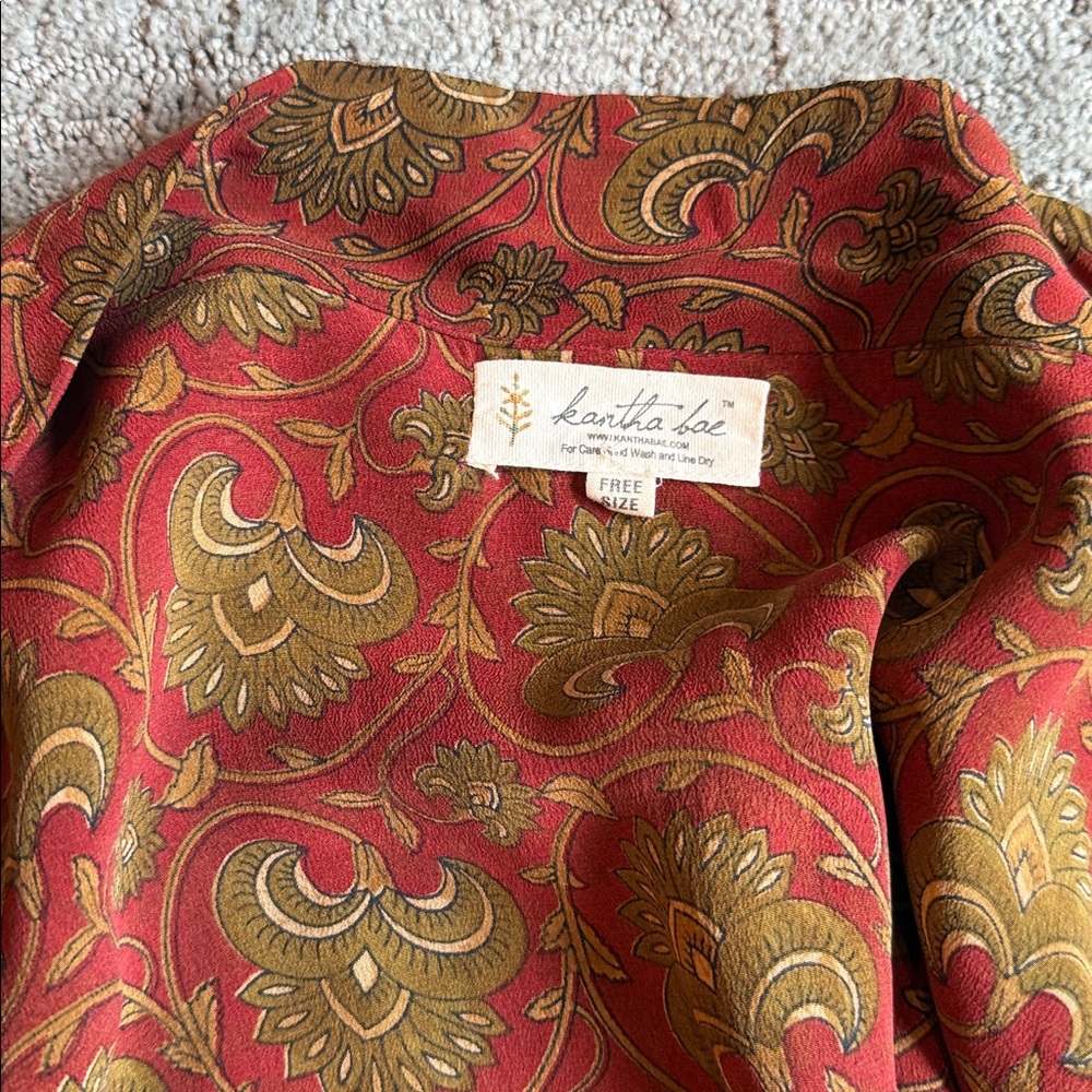 Kantha Bae silk Dreamweaver kimono - Picture 8 of 9